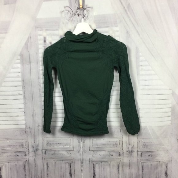 Free People Floral Lace No Turning Back Top XS/S - Picture 2 of 8
